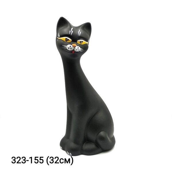 Копилка Кошка Кэт бол черн